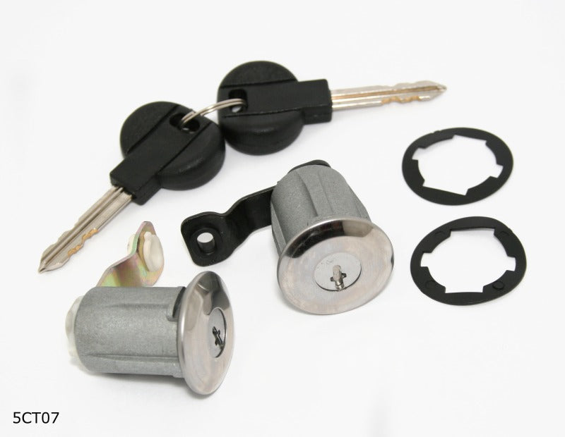 Jeu de barillets de portes avec clés pour Citroën Berlingo, Xsara et Peugeot Partner — YSM 5CT07 — vue 1