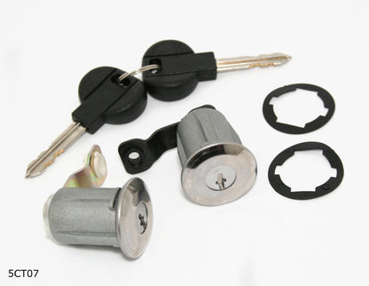 Jeu de barillets de portes avec clés pour Citroën Berlingo, Xsara et Peugeot Partner — YSM 5CT07 — vue 1