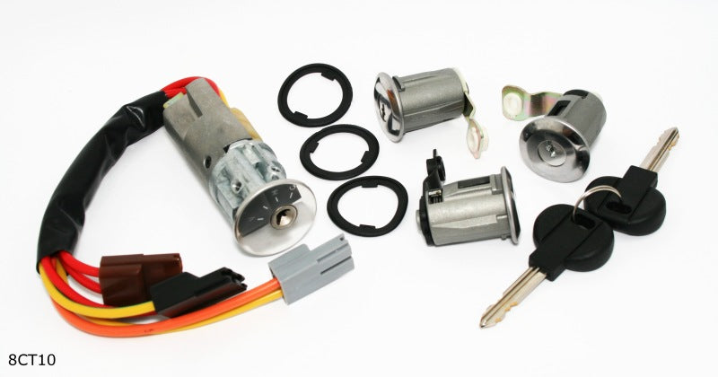 Kit de serrures de portes et antivol de direction pour Citroën Berlingo et Peugeot Partner jusqu’à 2001 — YSM 8CT10 — vue 1
